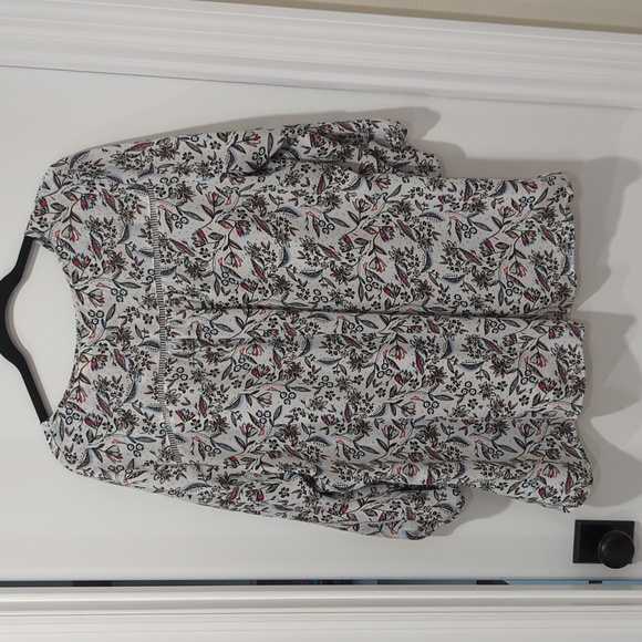 Flower pattern blouse - Picture 4 of 4